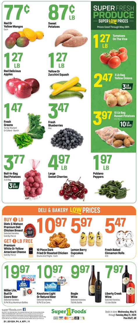 Super 1 Foods Weekly Ad May 15 – May 21, 2024