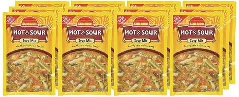 Amazon Hot Sour Soup Mix Packets Asian Soup Recipe Ounces Each Pack Of