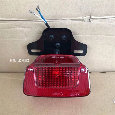 Tail Light Honda TMX 155 RUSI 125 150 175 RedWhite Tail Light