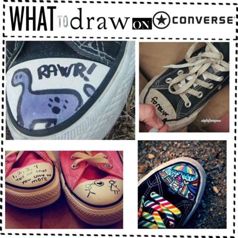 Drawing On Converse At Paintingvalley Explore Collection Of