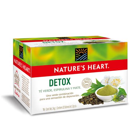 Pack 20 Und Té Verde Natures Heart Detox 912900