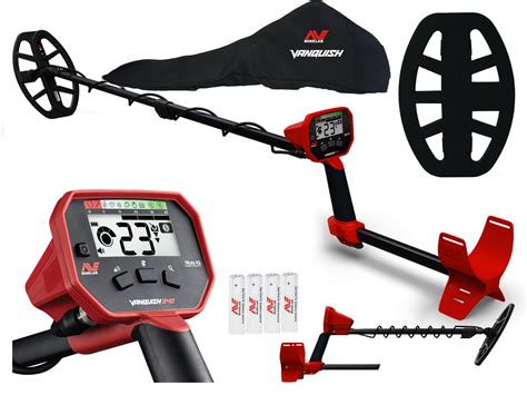 Minelab Vanquish 340 Metal Detector Free Vanquish Carry Bag Spin A Disc Metal Detectors