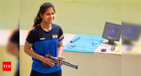 European Shooting Championship Rahi Sarnobat Manu Bhaker Shoot