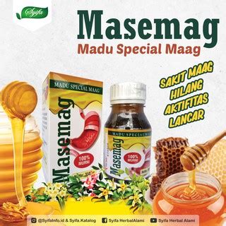 Jual Masemag 350 Gr Madu Special Maag Madu Lambung MASEMAAG MASE MAAG