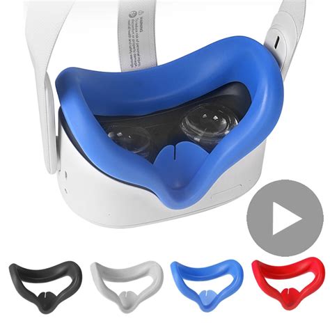 Silicone Padding Cushion Face Cover For Quest2 Oculus Quest 2