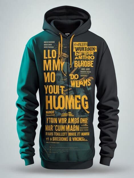 Premium AI Image | A hoodie design for print on demand