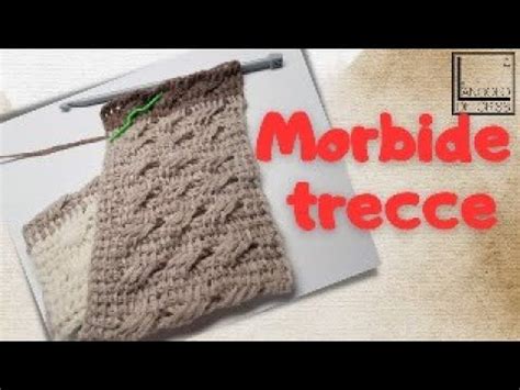 Una Morbida Sciarpa Piena Di Trecce Tutorial Uncinetto Tunisino In