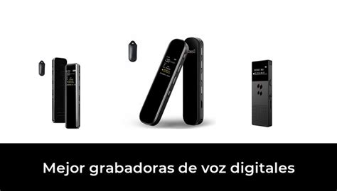 Mejor Grabadoras De Voz Digitales En Despu S De Horas De