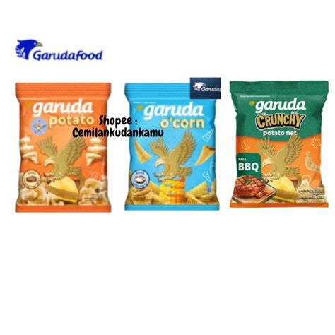 Jual Garuda O Corn Sea Salt Dan Garuda Potato Daging Sapi 10 X 15gr