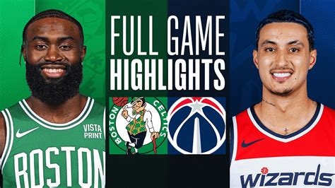 Celtics At Wizards Full Game Highlights October 30 2023 Youtube