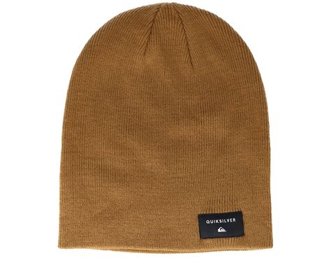 Cushy Slouch Brown Beanie Quiksilver Beanies Uk