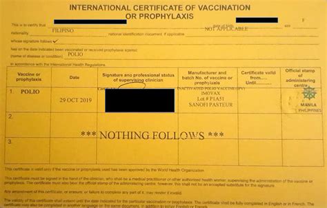 Traveling You May Need To Get A Polio Vaccine Certificate Heres How