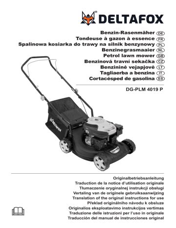 Deltafox Dg Plm P Translation Of The Original Instructions For Use