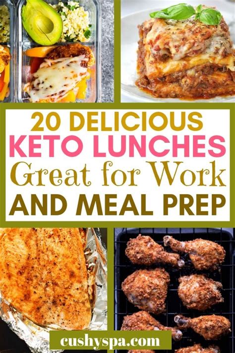 20 Delicious Keto Lunches Great For Work And Meal Prep Keto Meal Prep Keto Recipes Easy