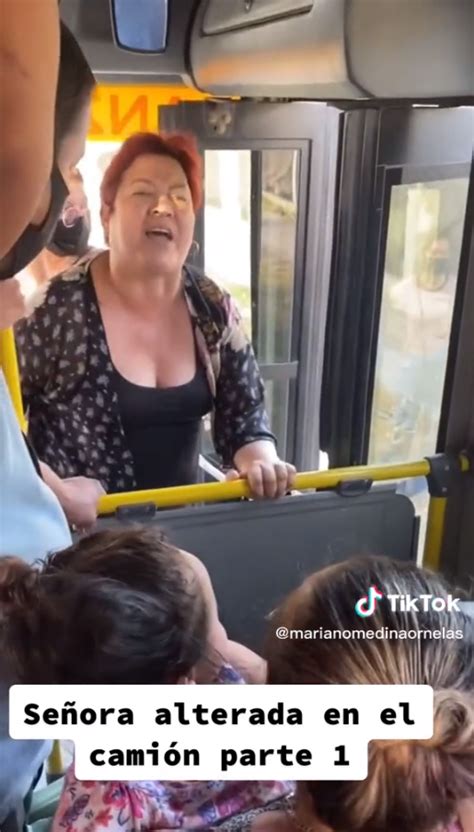 Mujer Pelea Con Chofer De Transporte P Blico Y Se Viraliza L Video