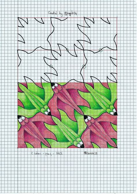 Tessellation Patterns Tesselations 8th Grade Art 2nd Grade Math