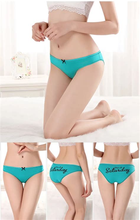 Yun Meng Ni Underwear 7 Days 7 Colors 7 Choices Daily Briefs Breathable