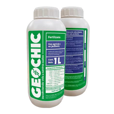 Biofertilizante Orgánico Geochic X 1 Lt Croper