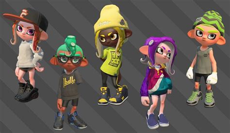 スプラトゥーンのイラスト 男の子オクトリング