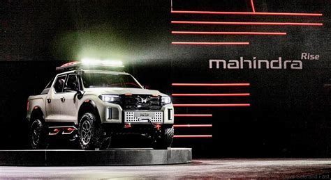 Mahindra Unveils New Tech Packed Global Pickup Truck