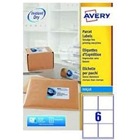 Avery Lot De Feuilles D Tiquettes Autocollantes Pour Adresse