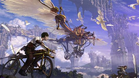 X Anime Landscape Maiden Anime Steampunk Hd Wallpaper Pxfuel