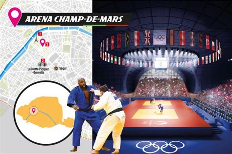 JO Paris 2024 comment se rendre à l Arena Champ de Mars