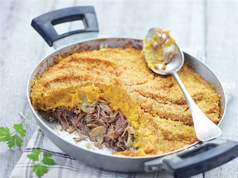 PARMENTIER DE CANARD CHAMPIGNONS PATATES DOUCES Agence BPA