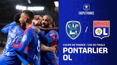 Coupe de France: We will face CA Pontarlier in the Round of 32.