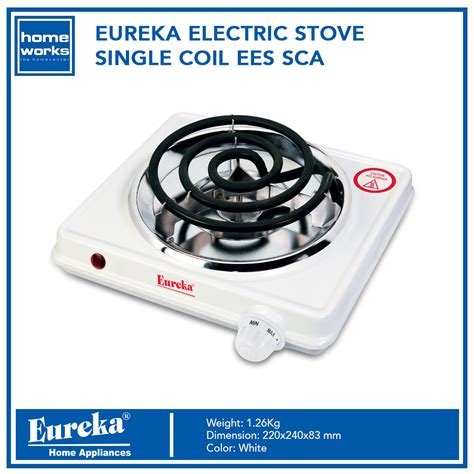 Eureka Electric Stove Single Coil Ees Sca Home Works The Homecenter