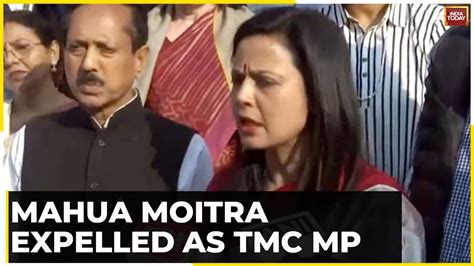 Mahua Moitra S First Reaction After Getting Expelled From Lok Sabha