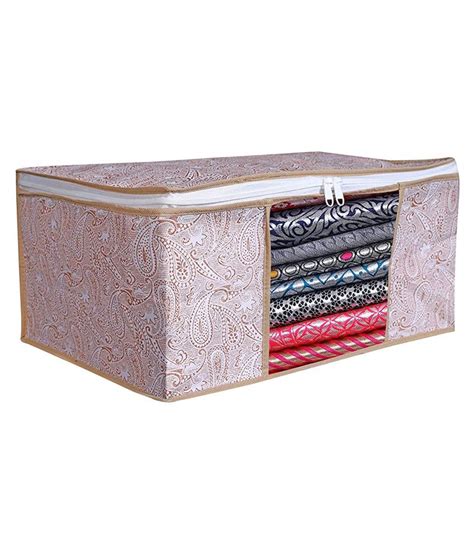 Porchex Presents Non Woven Saree Cover Storage Bags For Clothes With