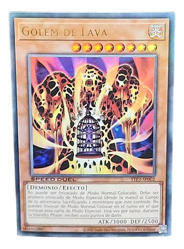 Lava Golem Yugioh Espa Ol Ots Speed Duel Ultra Rare