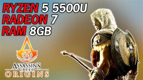 Assassin S Creed Origins Amd Ryzen U Radeon Graphics Gb Ram