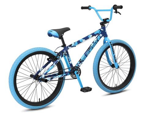 SE Racing 2022 SO Cal Flyer 24" BMX Bike (Blue Camo) (21.3" Toptube ...