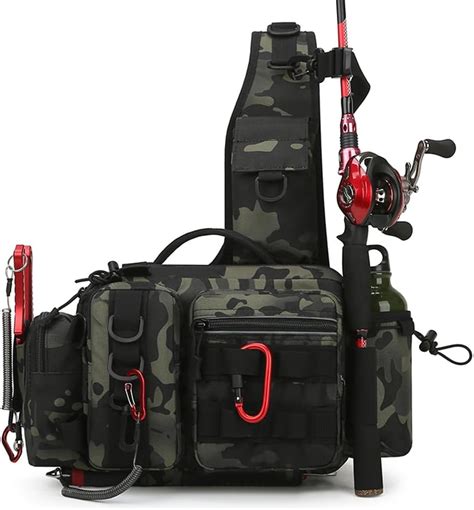 Amazon Vapk Fishing Sling Bag Crossbody Bag Fishing Tackle