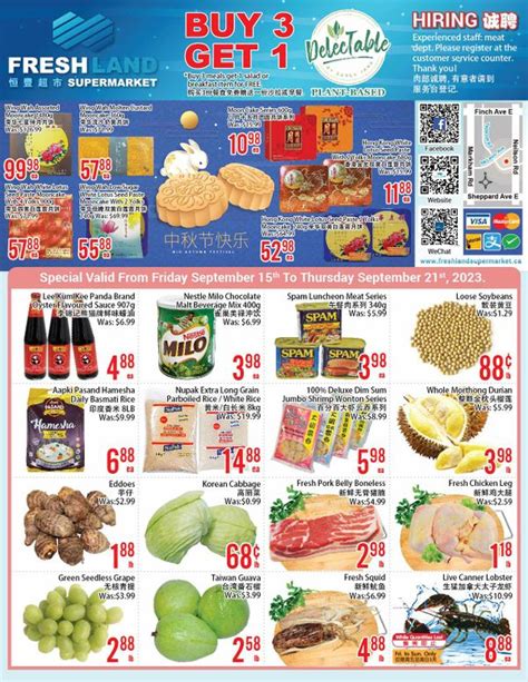 FreshLand Supermarket Flyer September 15 To 21