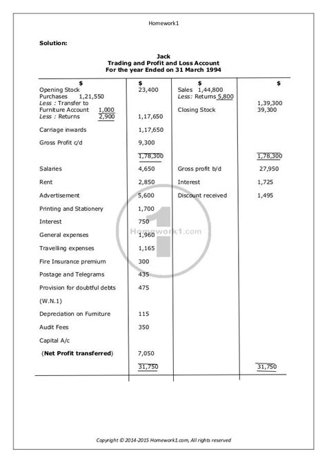 Accounting Homework Help