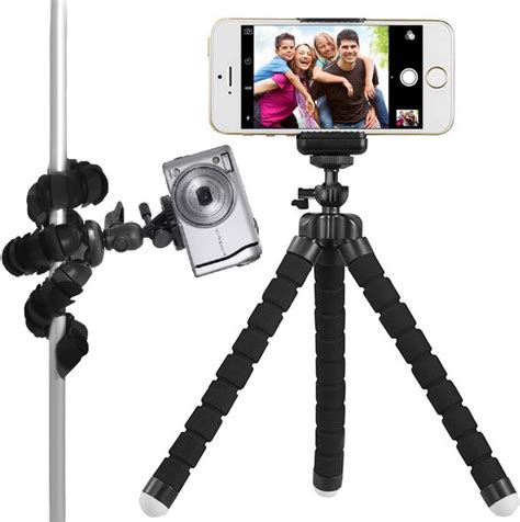 Giętki uchwyt na telefon elastyczny statyw tripod ERLI pl