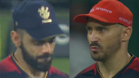 Virat Kohli Faf Du Plessis Md Siraj Crying After Losing Against Gt