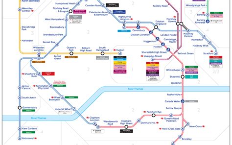 These are what the Overground lines were nearly named in 2015 | The Standard