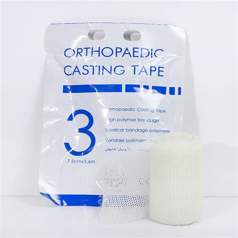 Jr823 Medical Polymer Splint Orthopaedic Synthetic Fiber Glass Casting