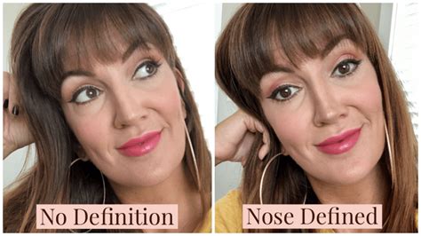 Nose Contouring Makeup Before After Saubhaya Makeup