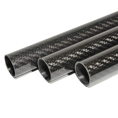 Abester Carbon Fiber Tube Od Mm X Id Mm X Mm K Glossy Finish