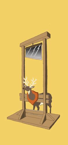 Guillotine... By berk-olgun | Media & Culture Cartoon | TOONPOOL