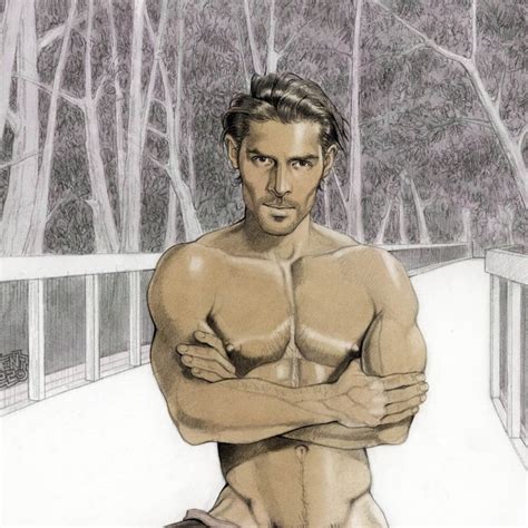 SPOKES Male Nude Gay Erotic Men Adult Man Kent Mature Fanart Etsy