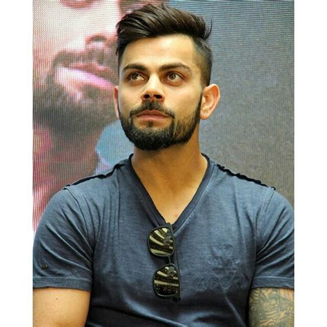 Virat Kohli Hair Cutting Style Image - Spacotin