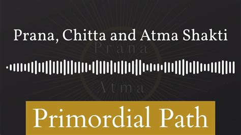 Primordial Path 24 Prana Chitta And Atma Shakti Youtube