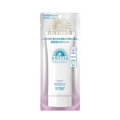 Shiseido Anessa Tone Up Brightening Uv Sunscreen Gel Spf Pa G