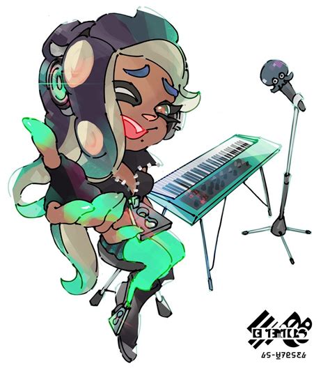 Splatoon 2 Official Japanese Splatfest World Premiere Art For Pearl